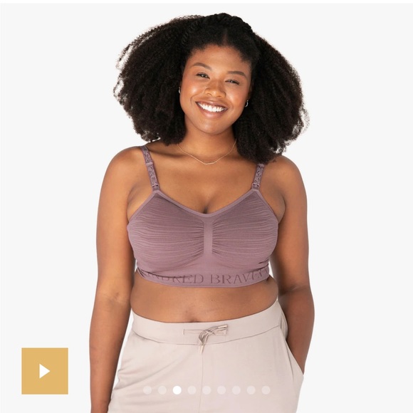 NWOT Kindred Bravely sublime hands free pumping and nursing bra - color Twilight - Picture 2 of 2